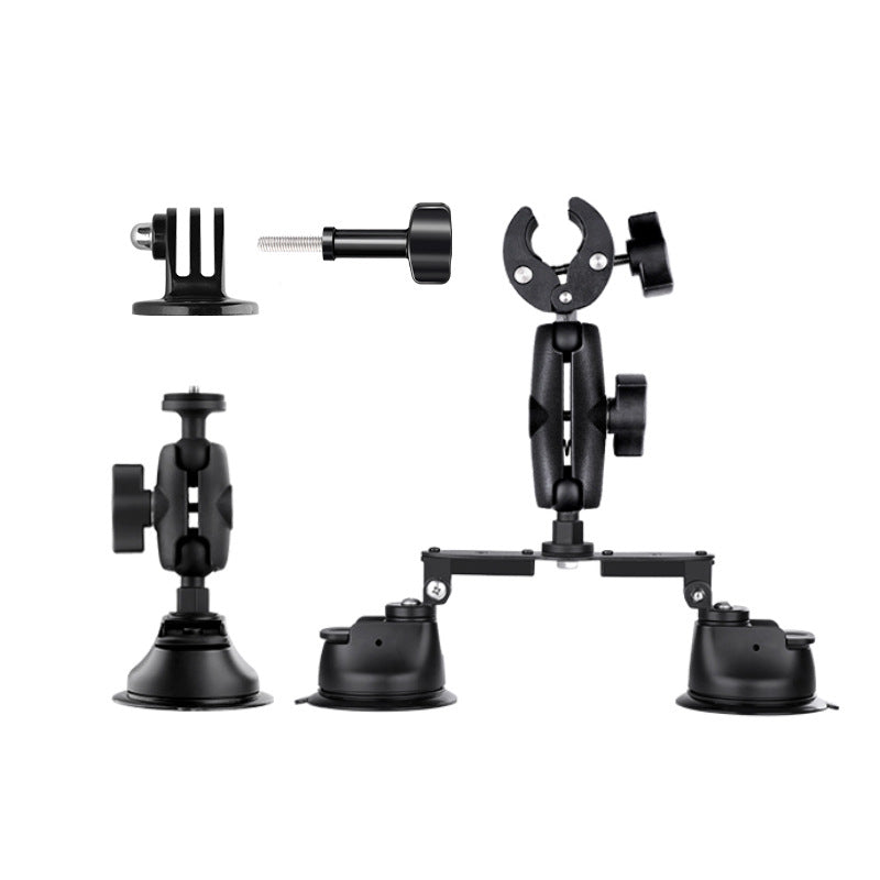 Panoramic Camera View Angle Car Roof And Racket Suction Cup Fixed Bracket