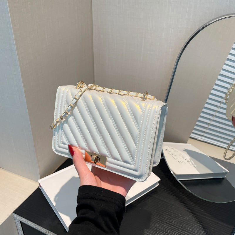 Fashionable Western-style Minimalist Casual Single-shoulder Crossbody Bag See size chart under “more details”