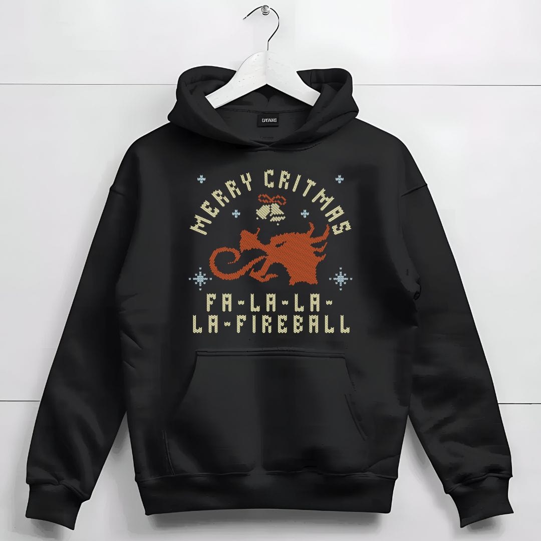 Fa la la la Fireball Christmas Hoodie