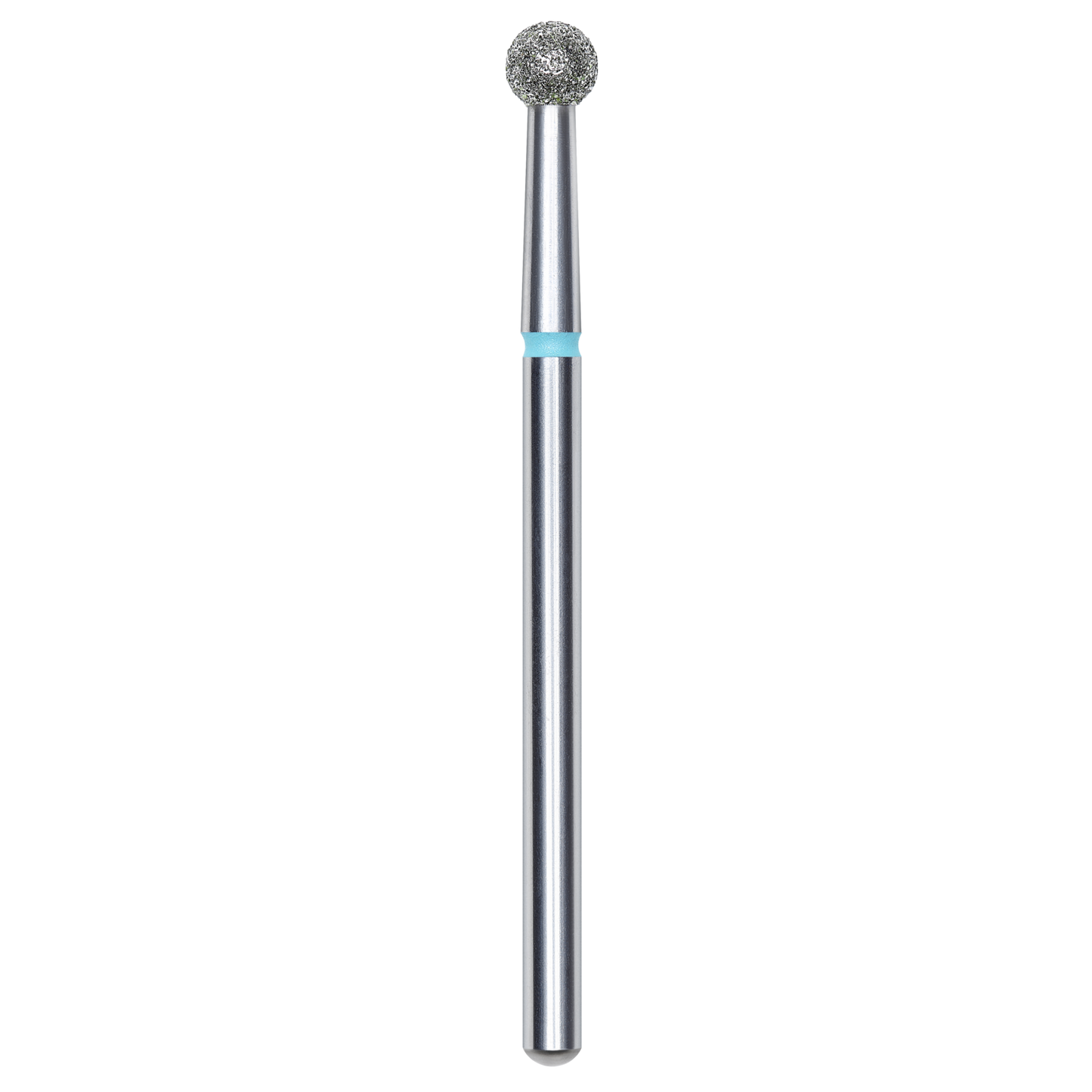 DIAMOND NAIL DRILL BIT, "BALL", BLUE, HEAD DIAMETER 3.5MM (FA01B035) - STALEKS™