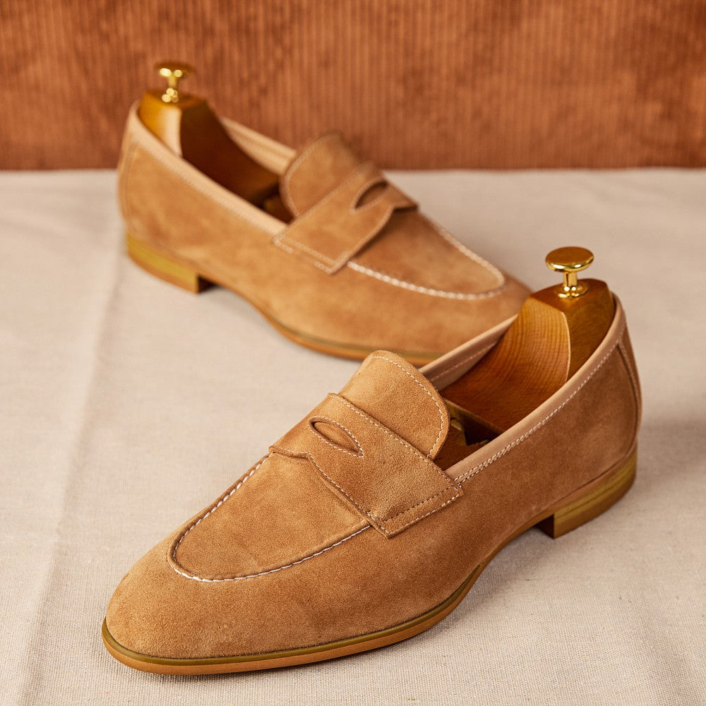 Slip-on Brown Suede Shoes