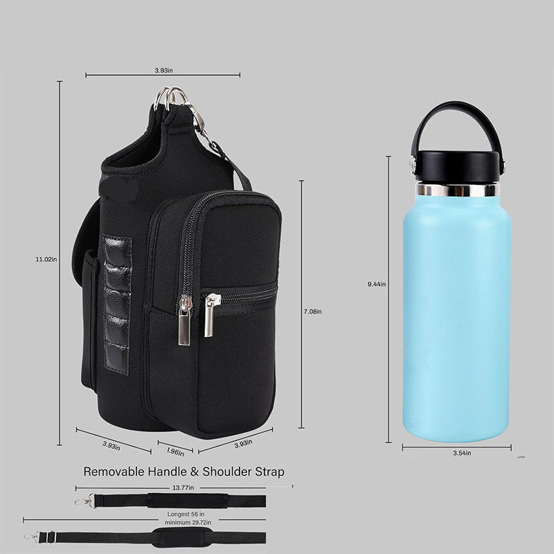Unisex Portable Sports Kettle Crossbody Bag