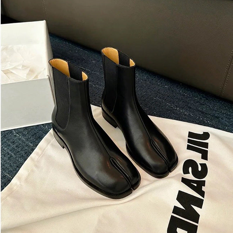 Casual Versatile Open-toe Pig-hoof Womens Shoes