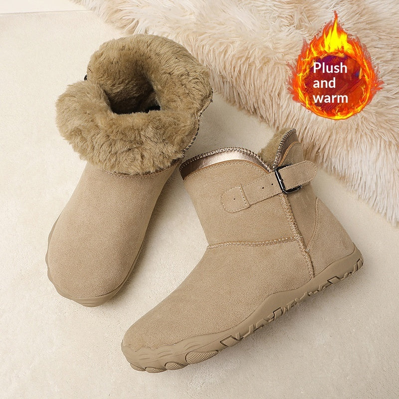 Leather Anti-Slip Five-Finger Boots