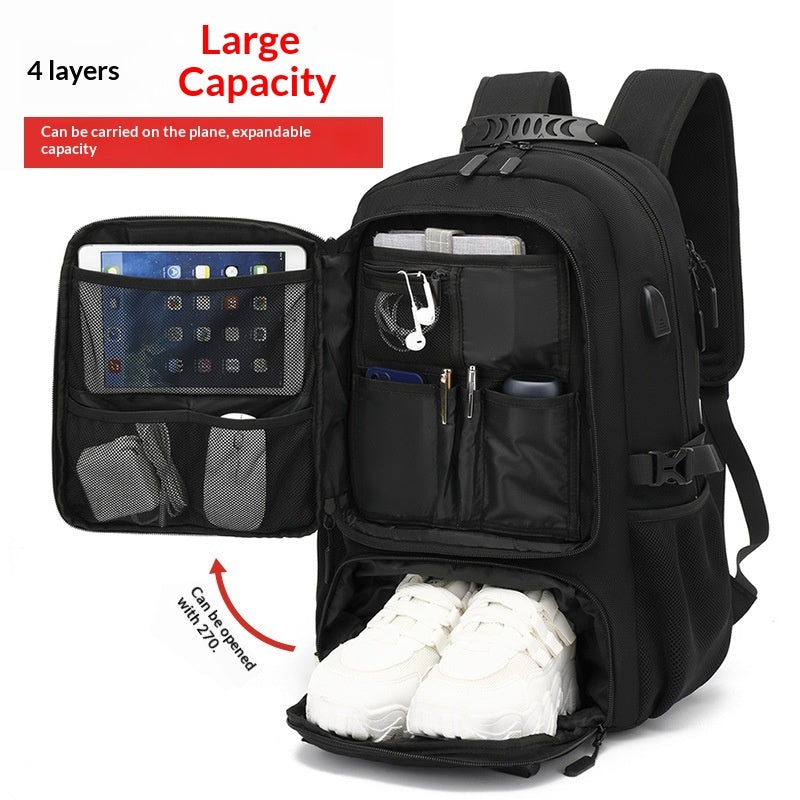 Outdoor Mountaineering Waterproof Extra Large Capacity Travel Luggage Backpack