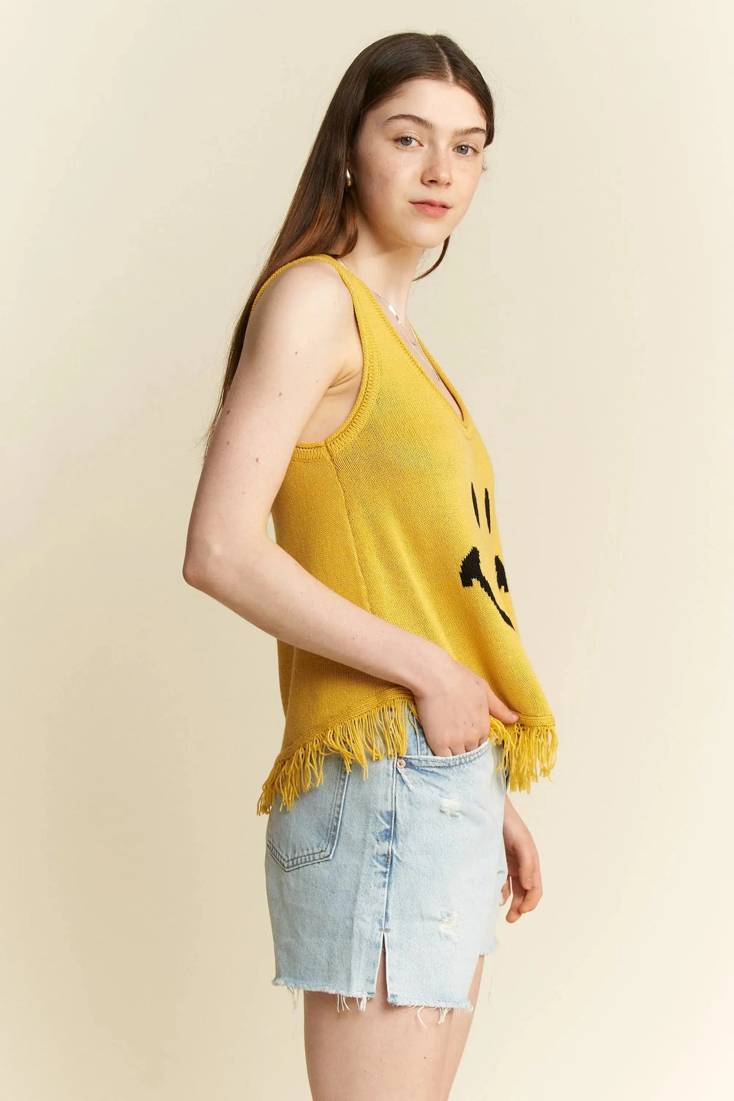 Women's Tank Top Tank Top - Fringe Plus Size - Trendy Comfy