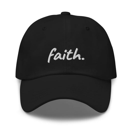 Gorra de béisbol de algodón Faith Scribble Christian