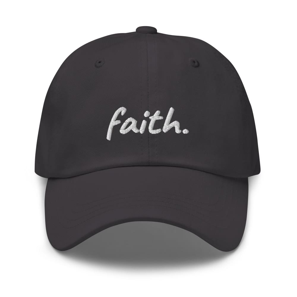 Gorra de béisbol de algodón Faith Scribble Christian