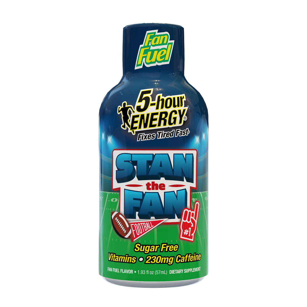 Paquete de 24 Shots 5-hour ENERGY de Fuerza Extra, Sabor Fan Fuel, 1.93 Fl Oz