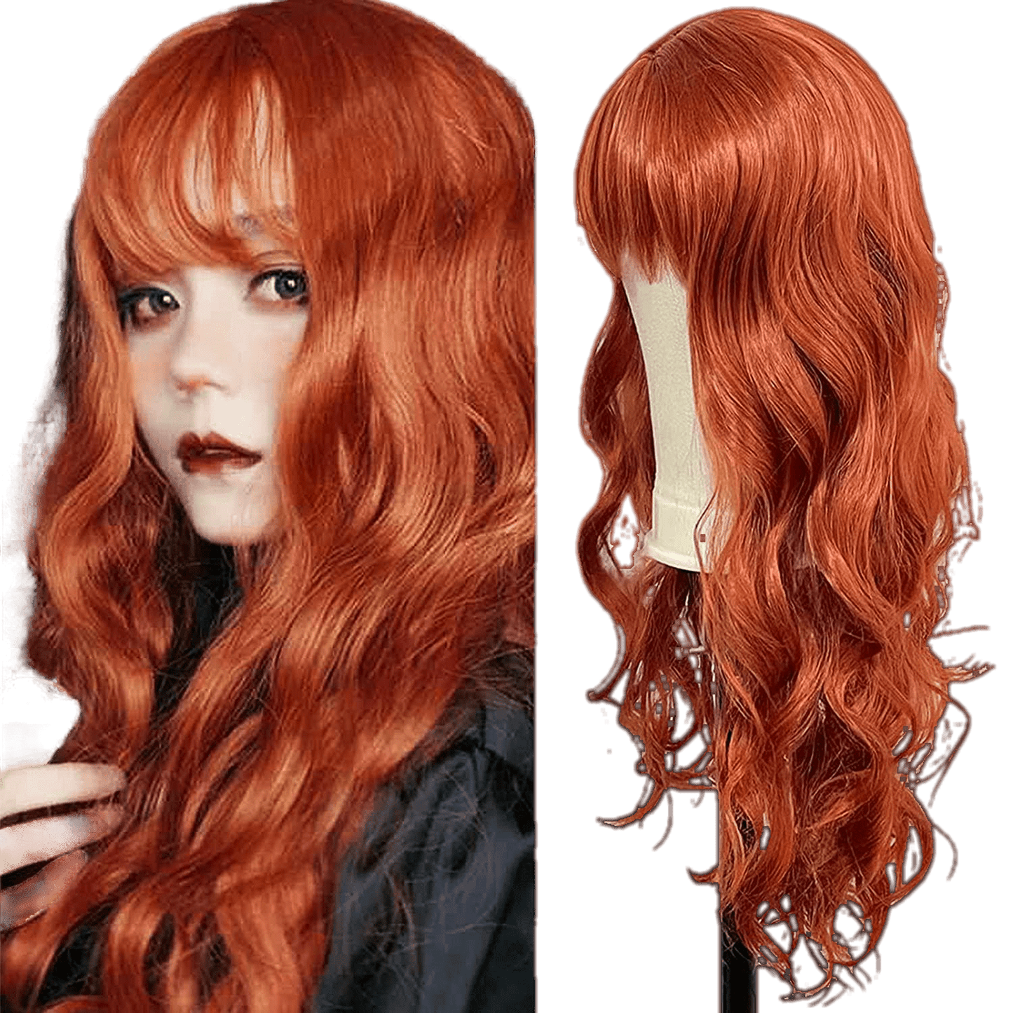 VIP Extensions Ash Blonde Straight Synthetic Fashion Wig with Bangs