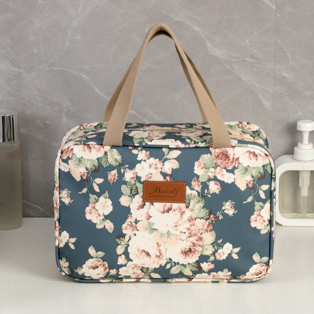 Portable, High-capacity Travel And Outdoor Toiletry Bag