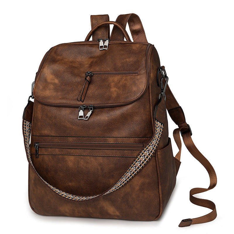 Retro College Students' Backpack