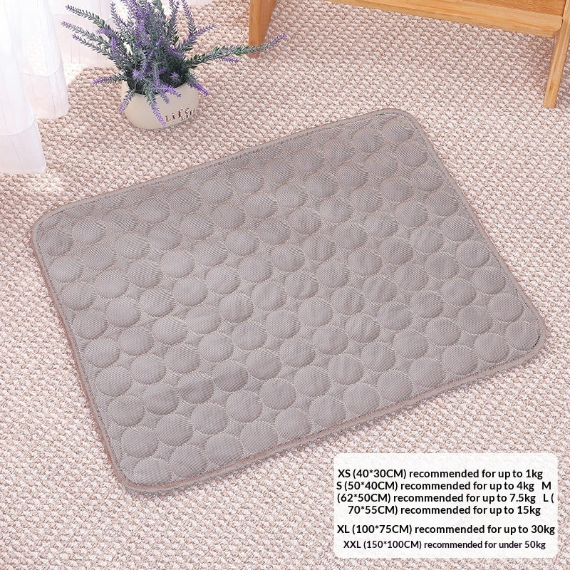 Pet Sofa Cooling Ice Silk Pad Temperature Lowering Sleeping Mat