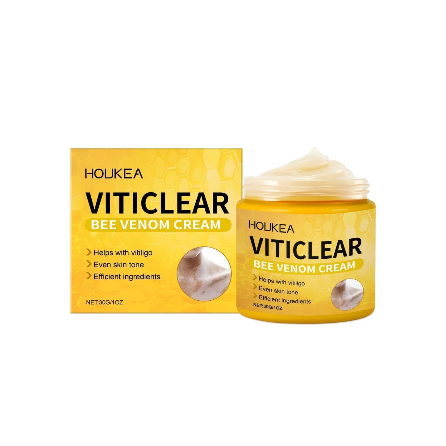 Crema para la piel para el vitiligo