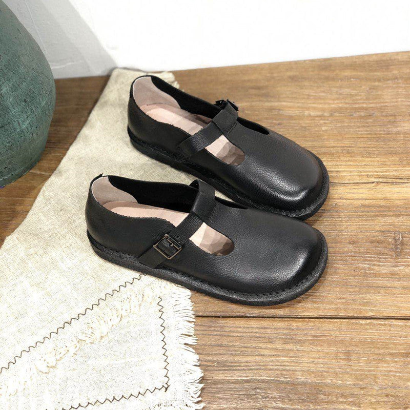 Women's Artistic Crafts Leather Flats