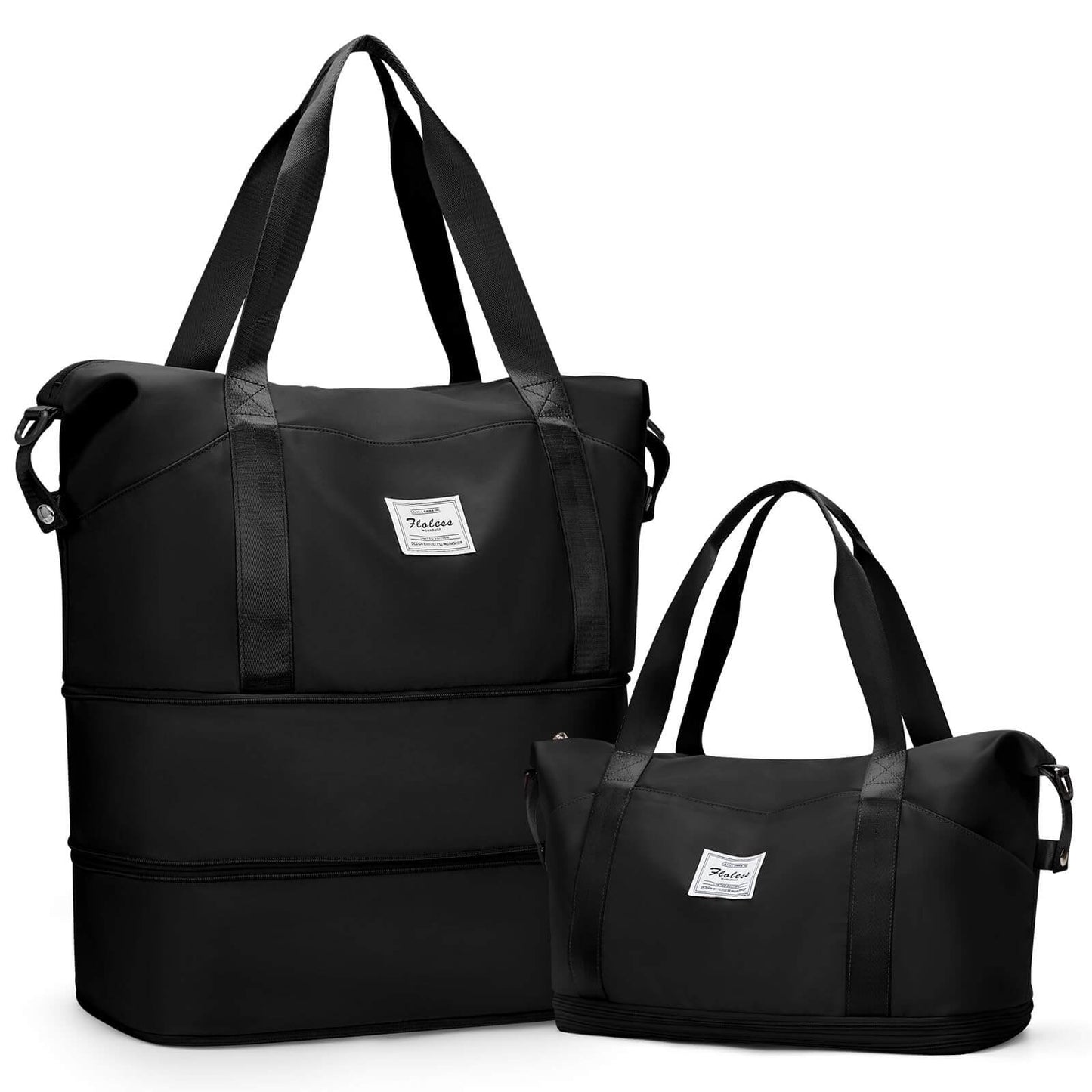 Waterproof Expandable Duffle Bag– Expandable Weekender for Men & Women