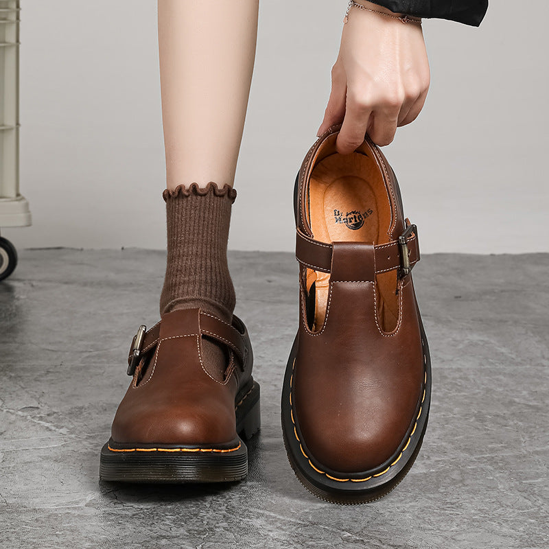 T-Strap Mary Jane Flats