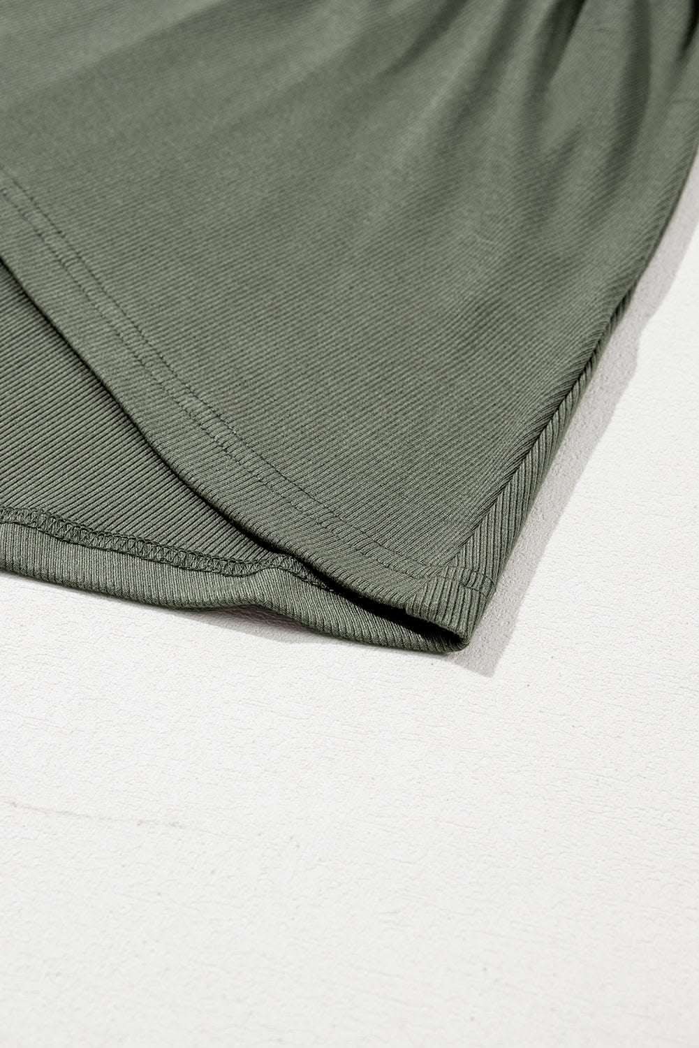 Sweaters Love Salve Mist Green Plus Size Women's Babydoll Top: Comfy & Fashionable