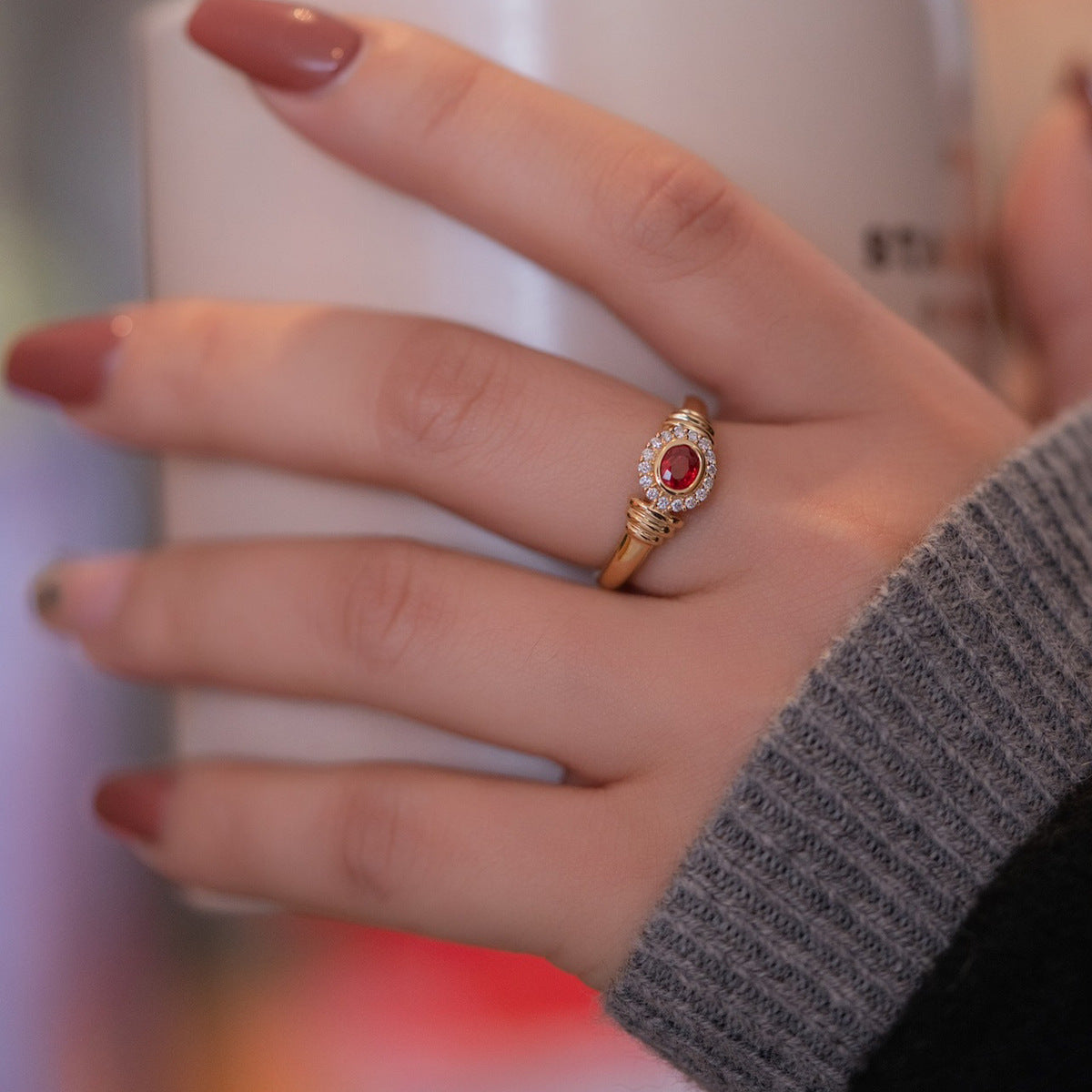 S925 Sterling Silver Female Ring