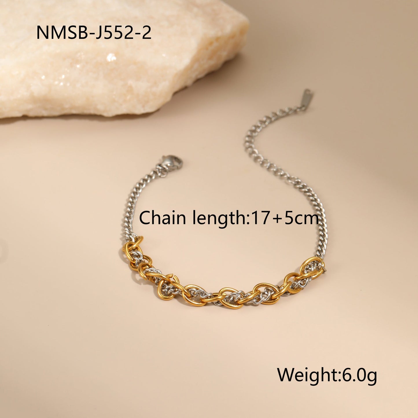 Autumn And Winter New Style Necklaces Gold And Silver Color Matching Earrings Jewelry
