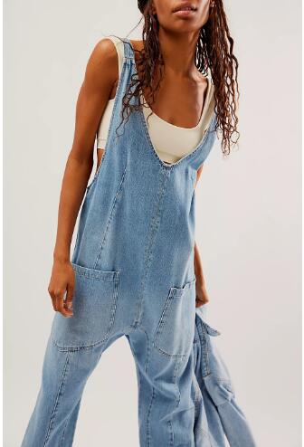 WOLFF Denim Overall - Adjustable Strap Jumpsuit