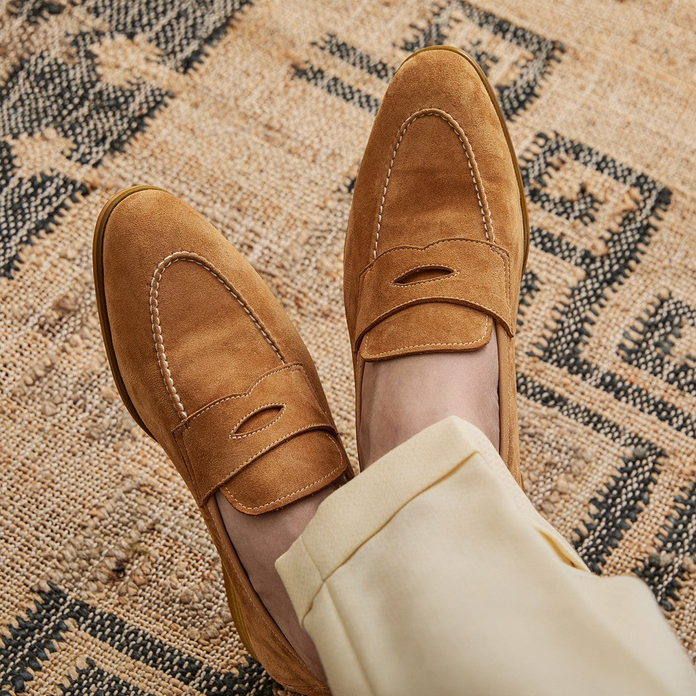 Slip-on Brown Suede Shoes