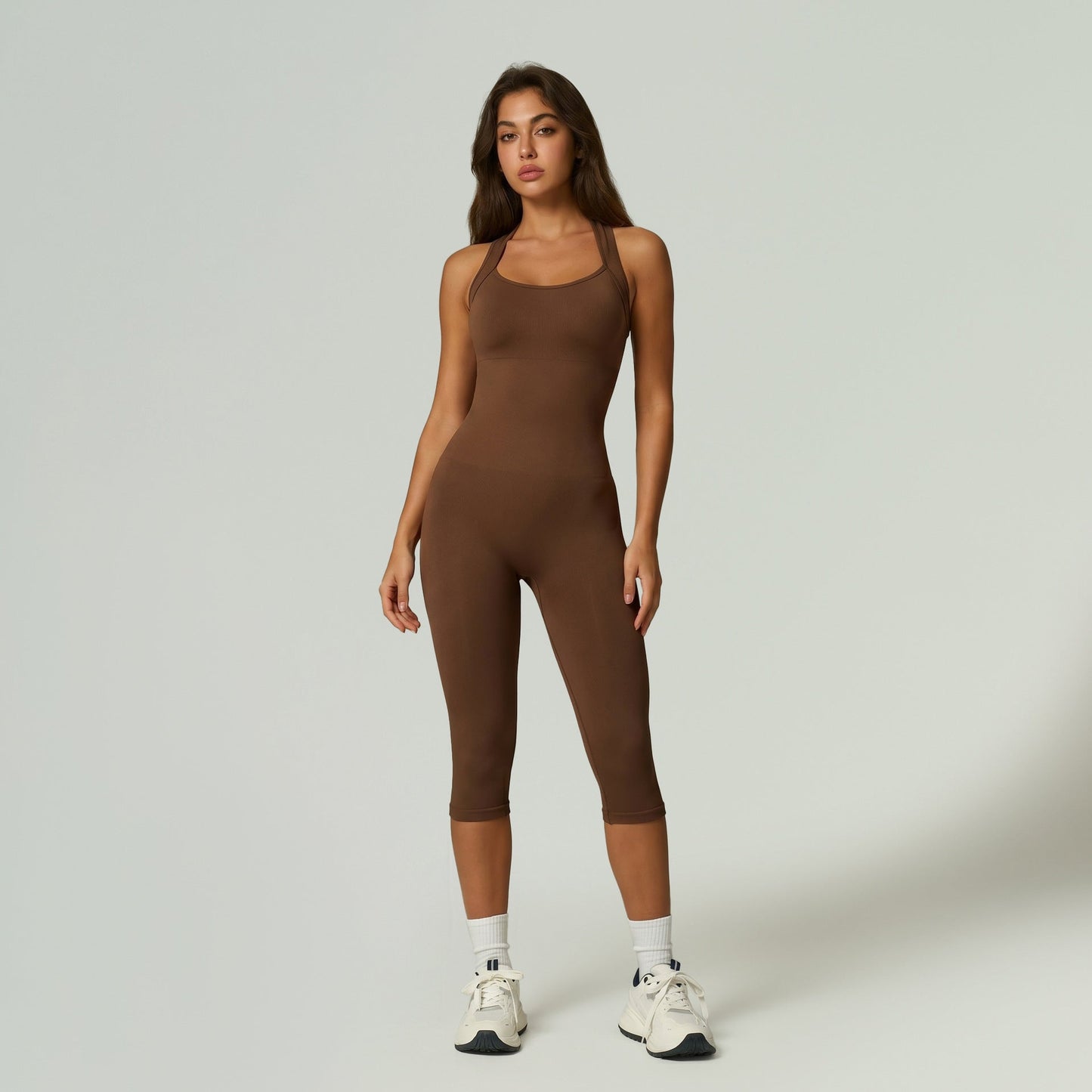 Seamless Sports Outdoor Yoga Jumpsuit
