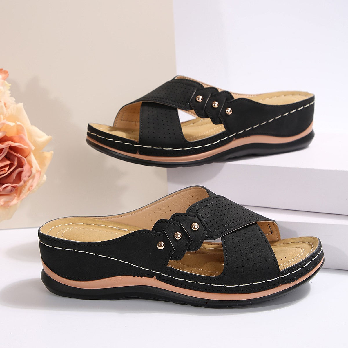 Flat Bottom Non-Slip Slippers