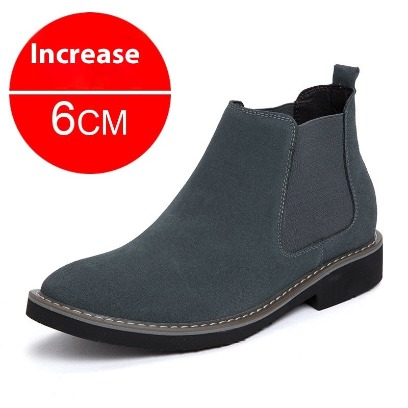 Invisibly Heightened Casual Suede Wedges