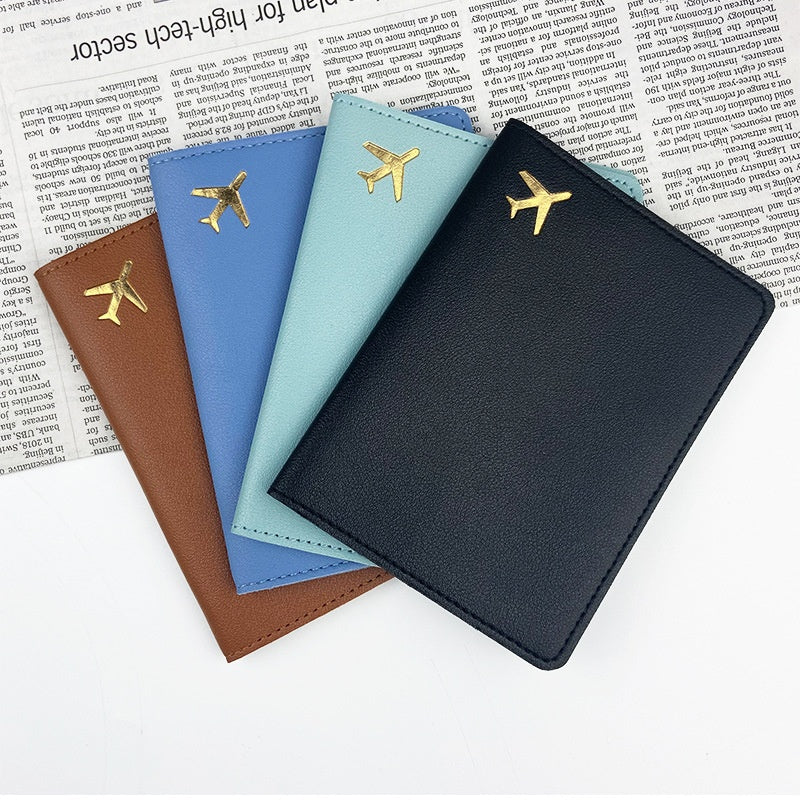 Multifunctional Id Bag Pu Leather Passport Cover