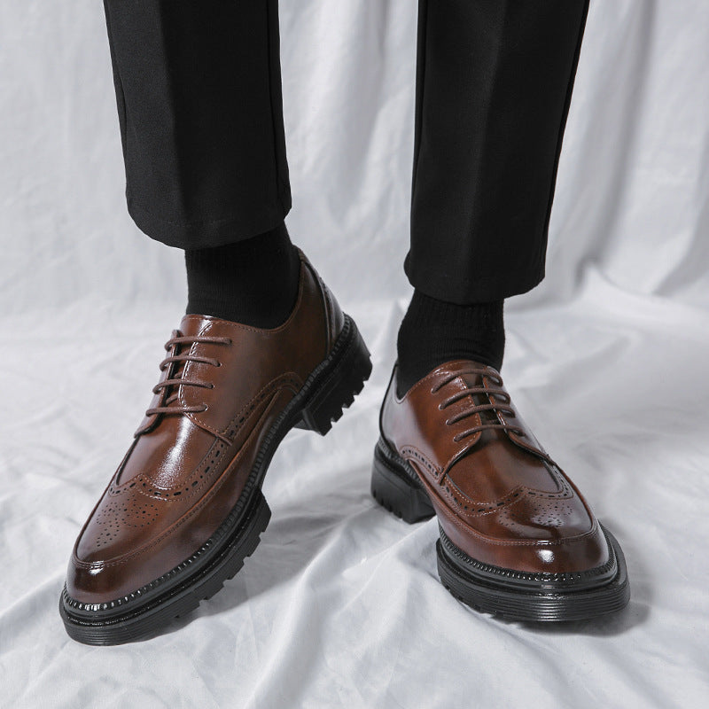 Men's Plus Size Brogue Shoes