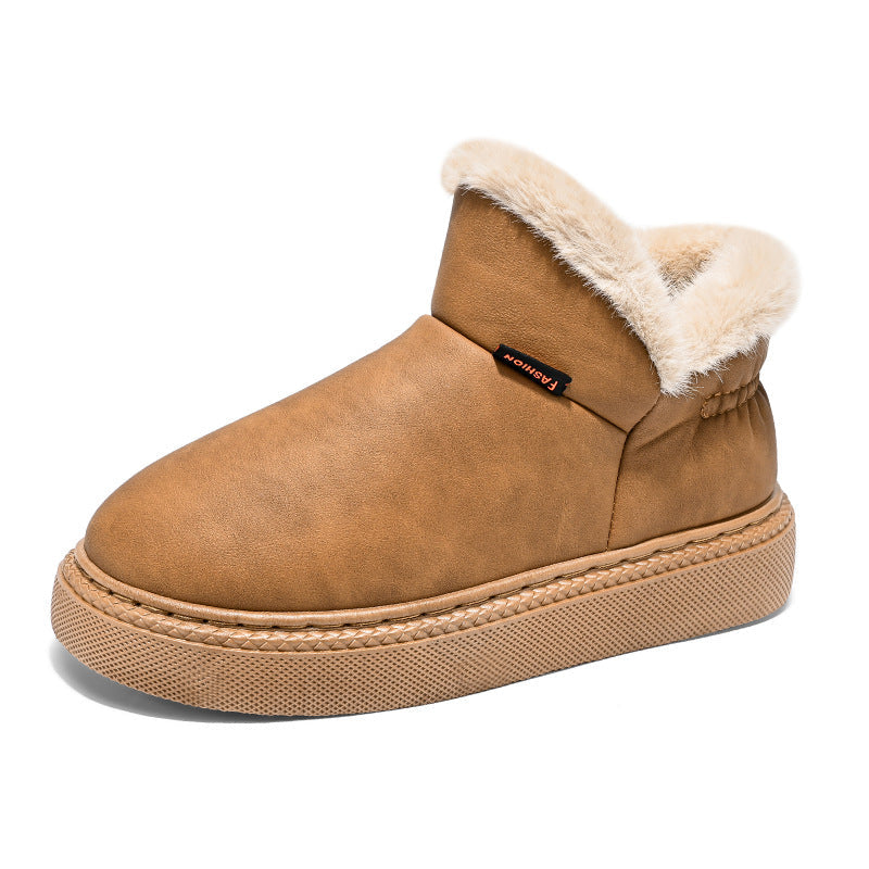 Unisex Fleece-Lined Warm Outdoor Shoes