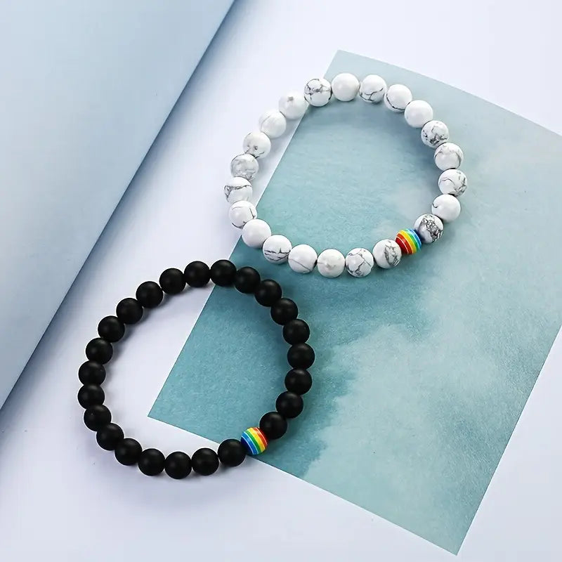 Pulsera de cuentas Orgullo LGBTQ