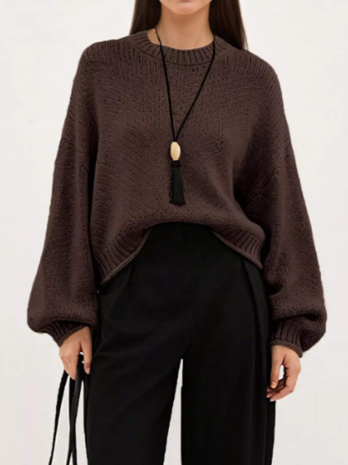 Oversized Chunky Knit Sweater