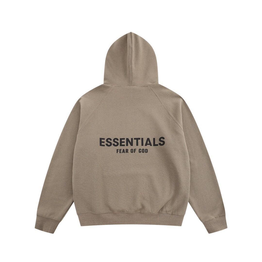 Fear of God Essentials Pull-Over Hoodie 'Beige'