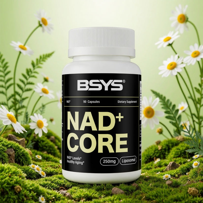 NAD Supplements Anti-Aging Vitality Support Metabolic & Cognitive Health Boost Mitochondrial Energy Enhancement  Healthy Weight Management & Insulin Balance Aid  Active Aging Formula