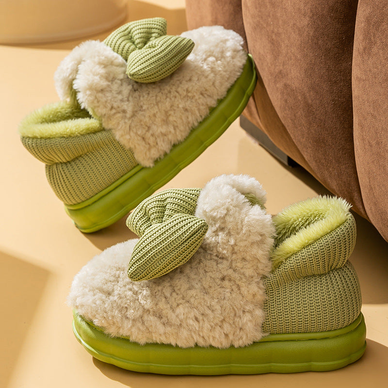 Indoor Thermal Cotton-Padded Shoes