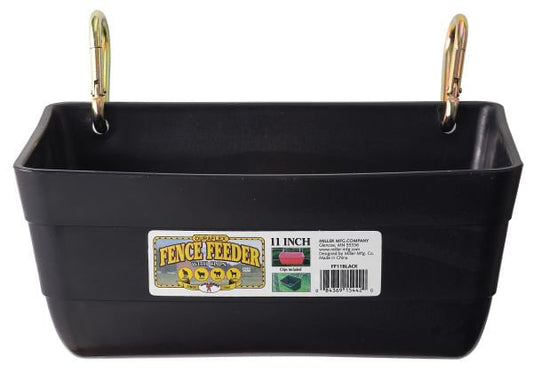 Comedero colgante para cerca Little Giant con clips, 4 cuartos