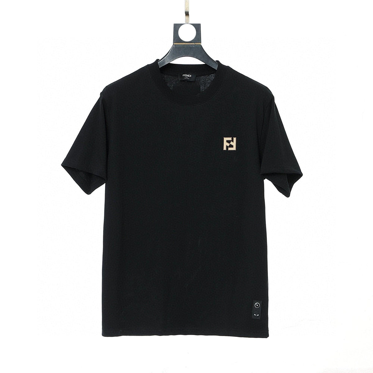 Fendi T-Shirt without Collar 'Black'