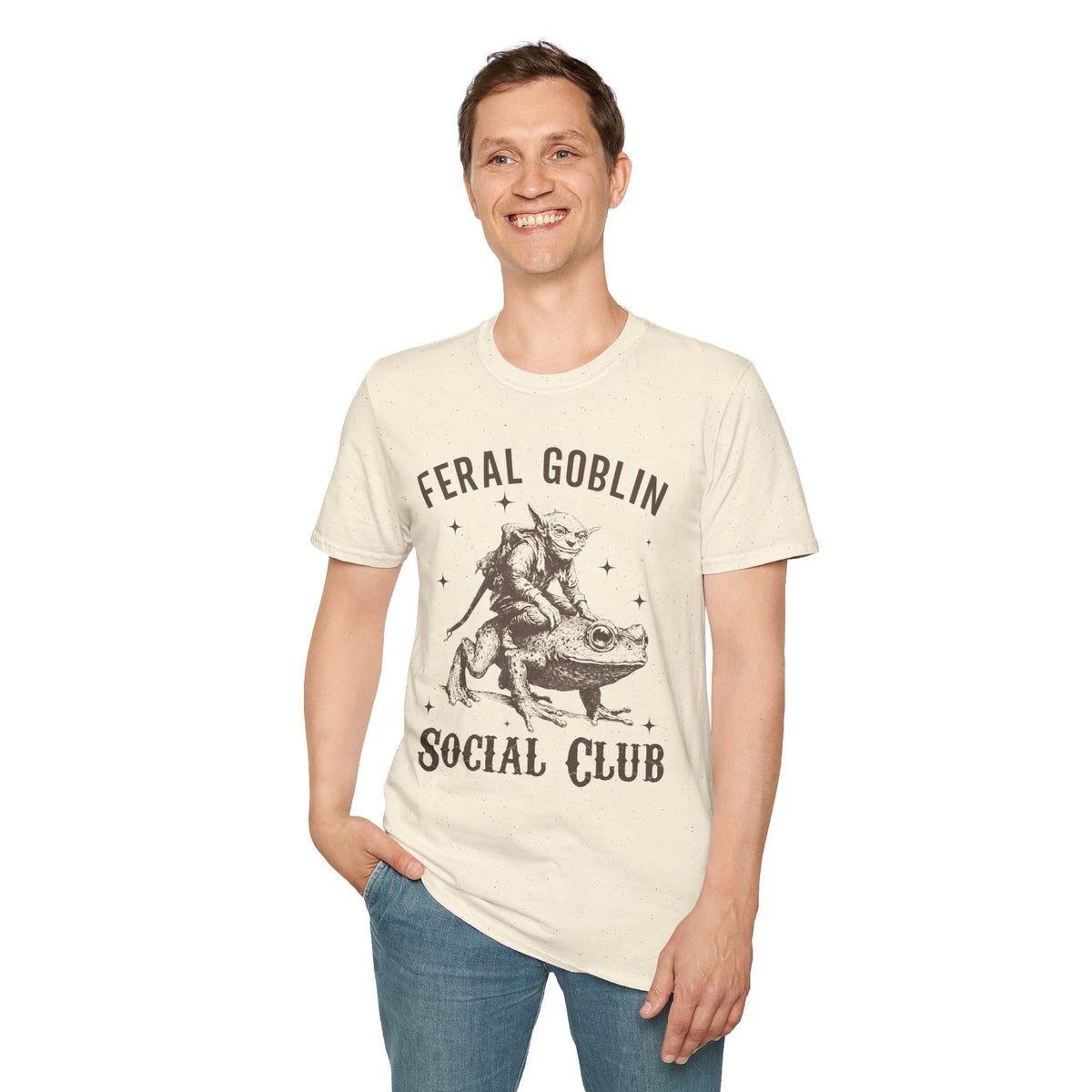 Camiseta Feral Goblin Social Club - Con Sapo