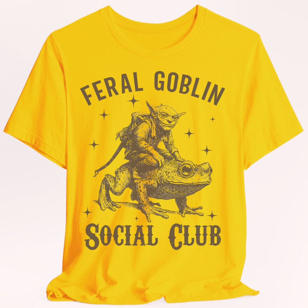 Camiseta Feral Goblin Social Club - Con Sapo