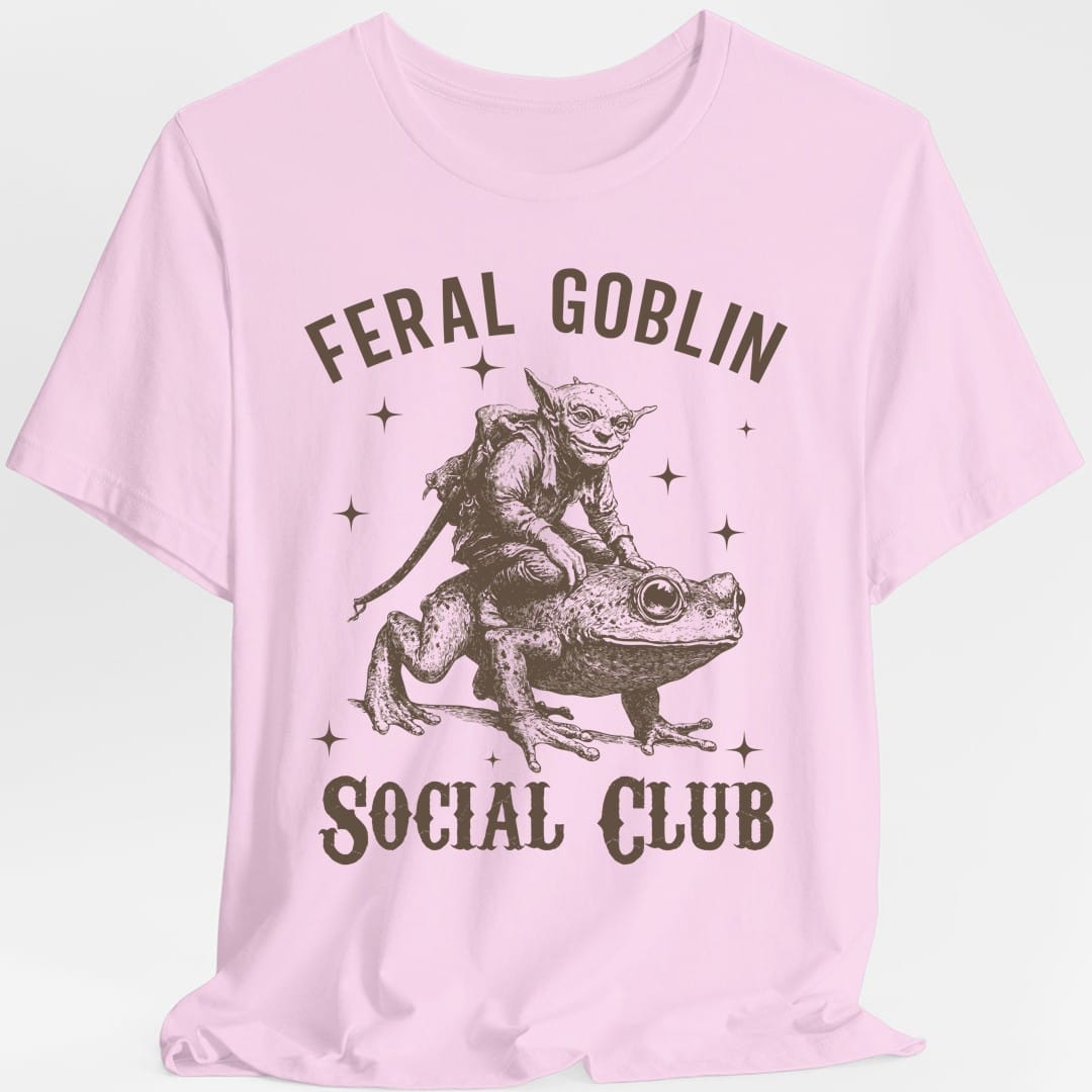 Camiseta Feral Goblin Social Club - Con Sapo