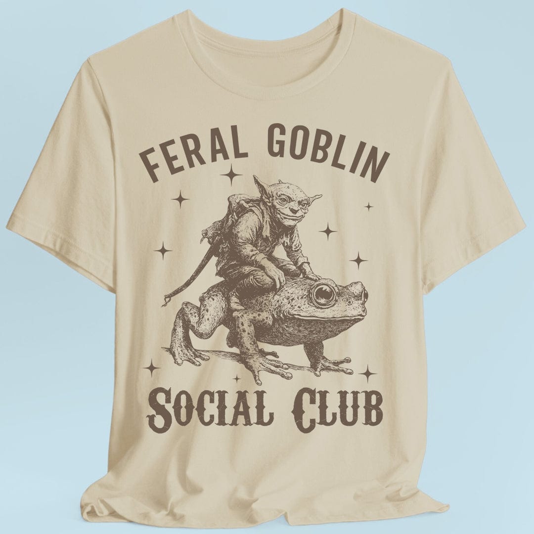 Camiseta Feral Goblin Social Club - Con Sapo