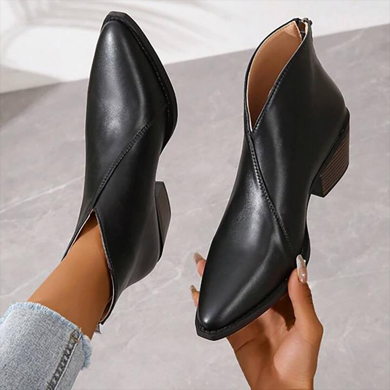 Women's Pointed-Toe Ankle Boots