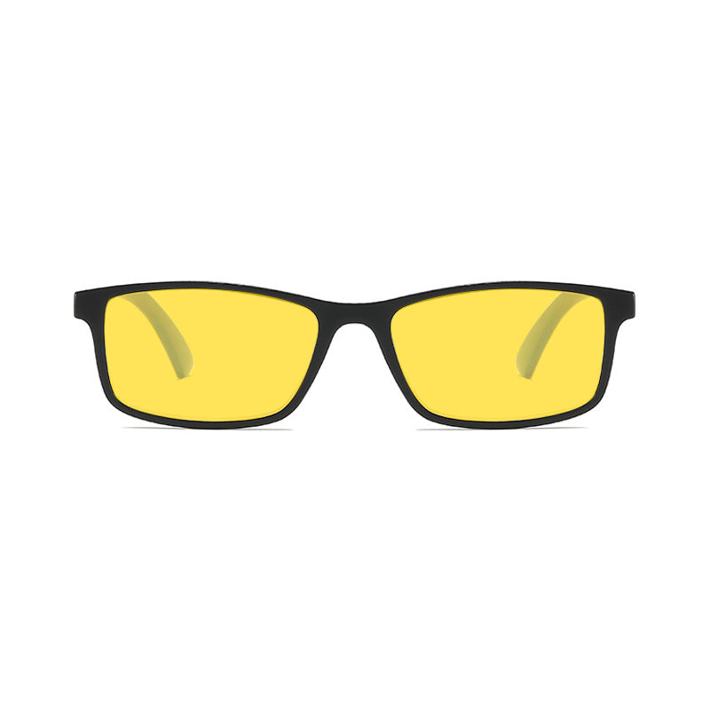 HD Night Vision Anti-blue Light Glasses Men's Sunglasses