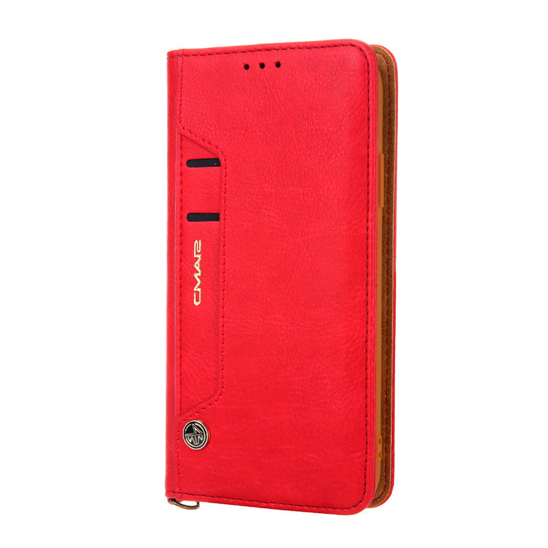 Retro Multi-function Card-slot Wallet Flip Phone Case