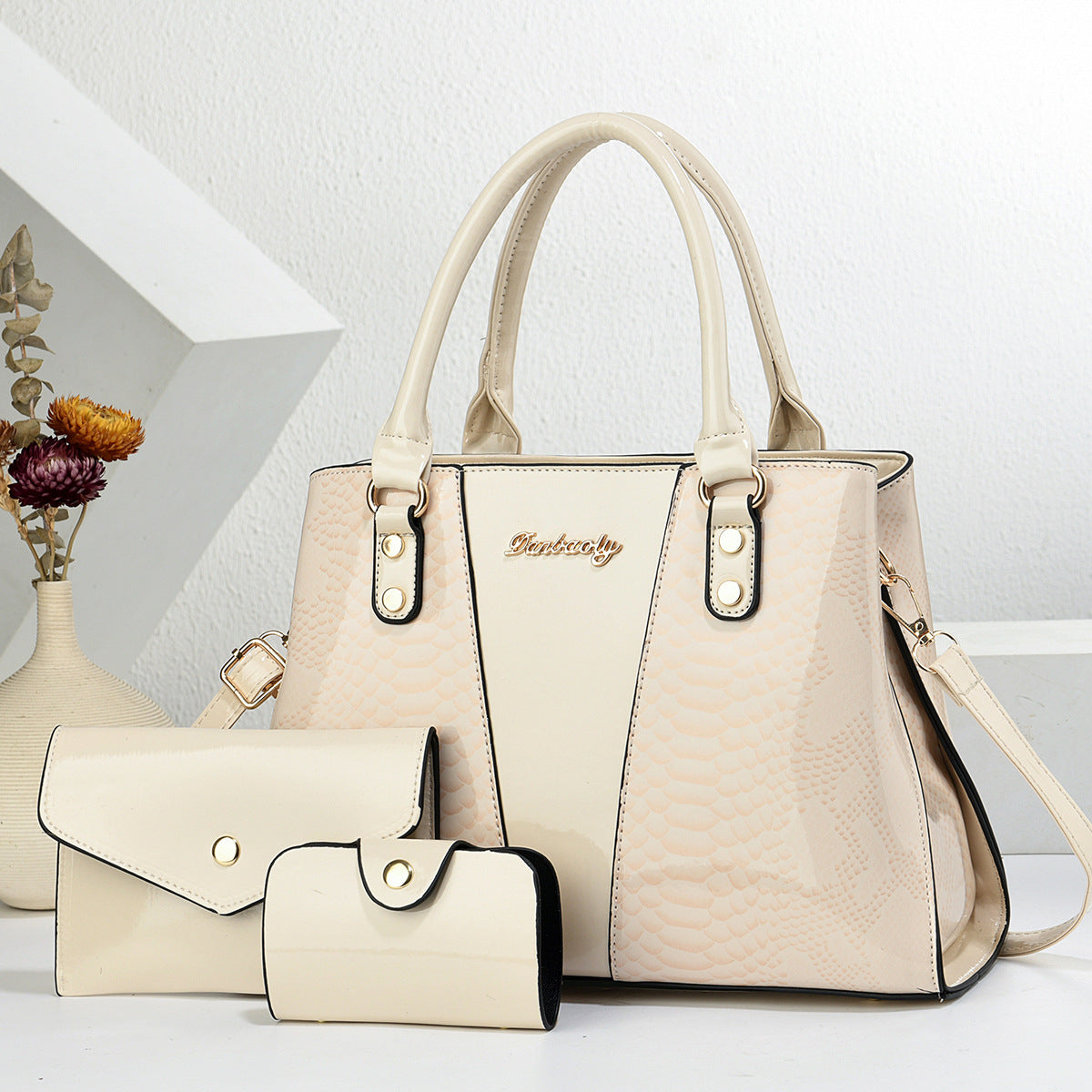 Large-Capacity Crossbody Tote Bag Set Crossbody Bag