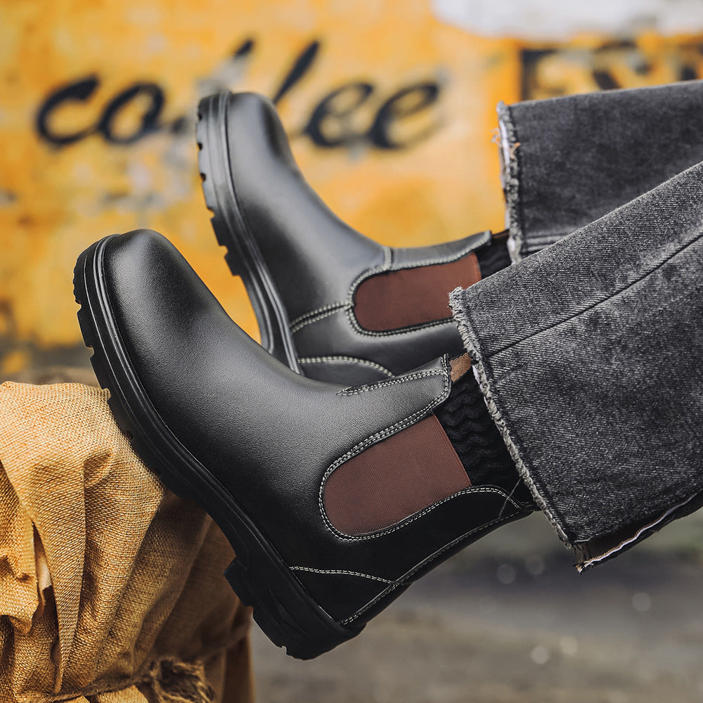 Chelsea Leather Boots