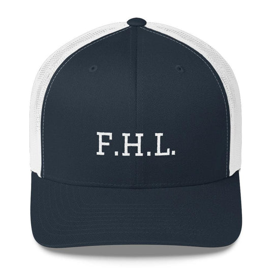 Gorra trucker FHL (Fe Esperanza Amor) con cierre a presión