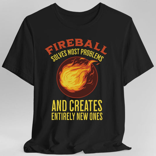 Camiseta de Bola de Fuego D&D